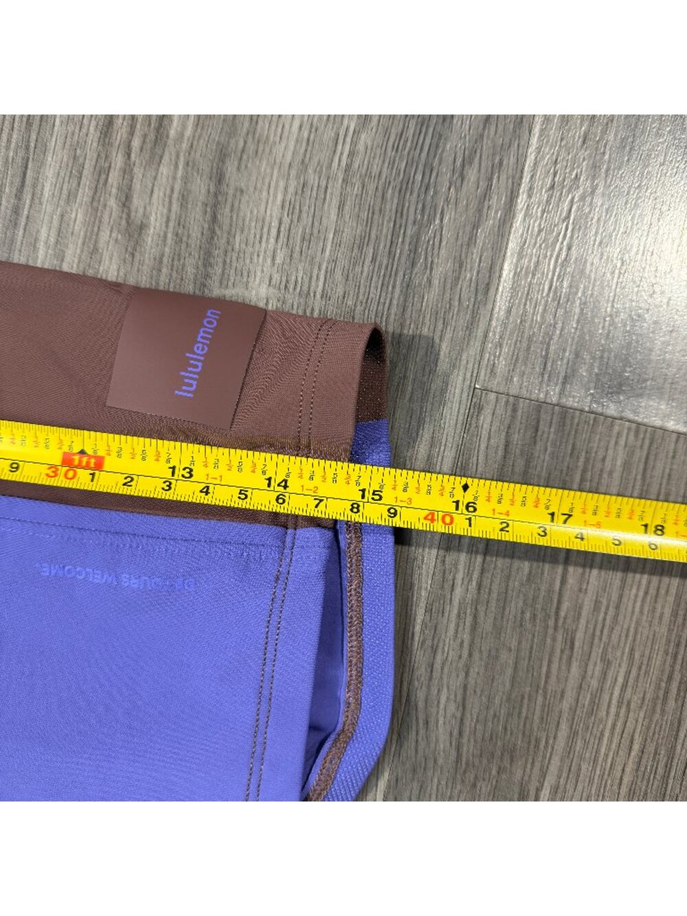 Lululemon Women's Hike to Swim Short 6" - Brown/Purple - Picture 6 of 7